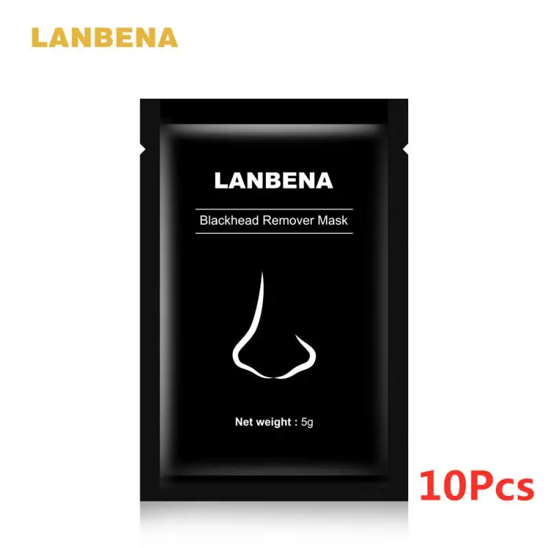 LANBENA 10 шт. удаление угрей маска для лица носа Т-зона глубокий Cleasing грязи лечения