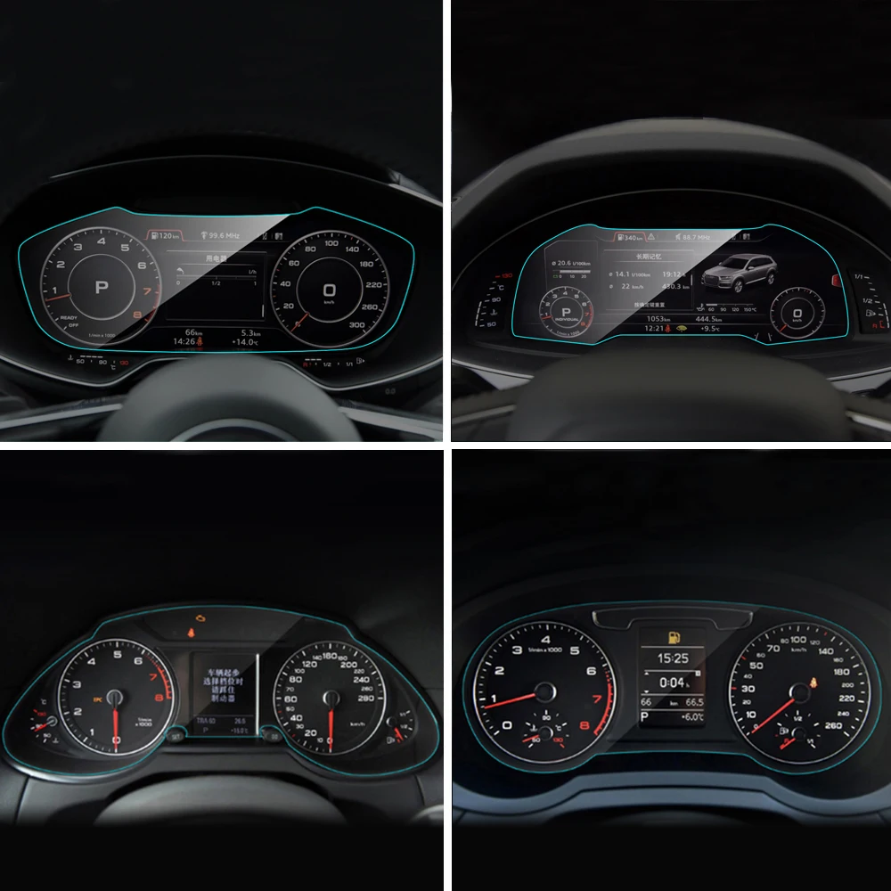 Защитная пленка для экрана приборной панели автомобиля Audi 4M Q7 FY 8R Q5 F3 8U Q3 защитная