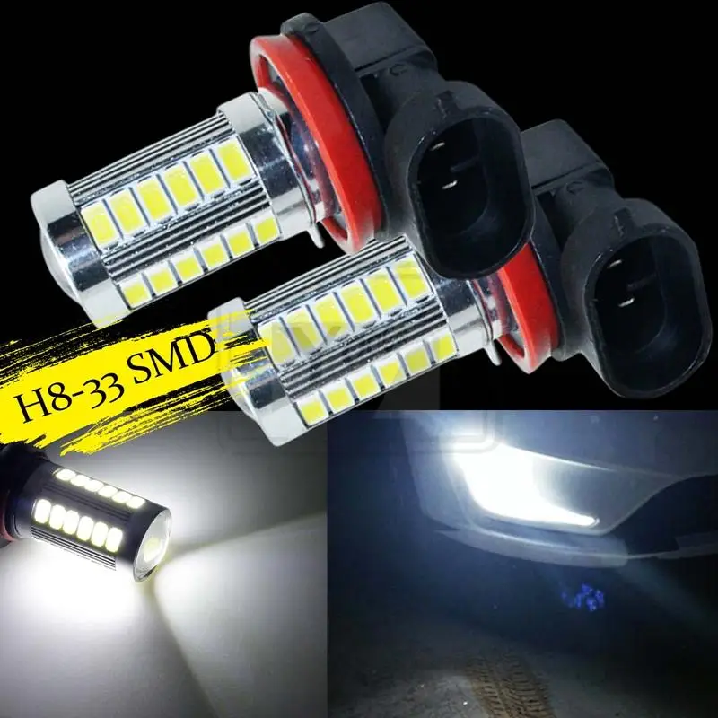 YaaGoo H8 H11 белый 33SMD светодиодный противотуманный светильник для