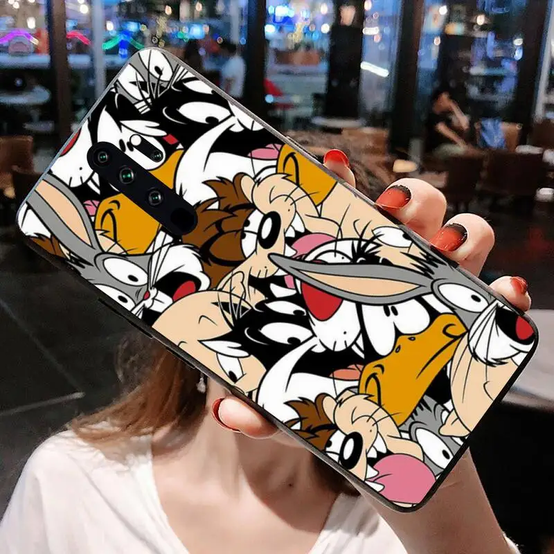 

Looney Toons Phone Case for Redmi Note 9 8 8T 8A 7 6 6A Go Pro Max Redmi 9 K20 K30 Pro