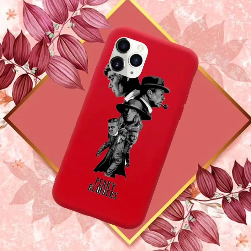 

Peaky Blinders Thomas Shelby Phone Case Candy Color for iPhone 6 7 8 11 12 s mini pro X XS XR MAX Plus