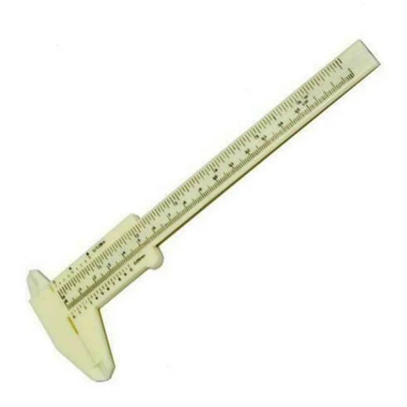 

Portable 0-150mm 6inch Mini Plastic Sliding Vernier Caliper Gauge Measuring Tool Vernier Caliper High Quality