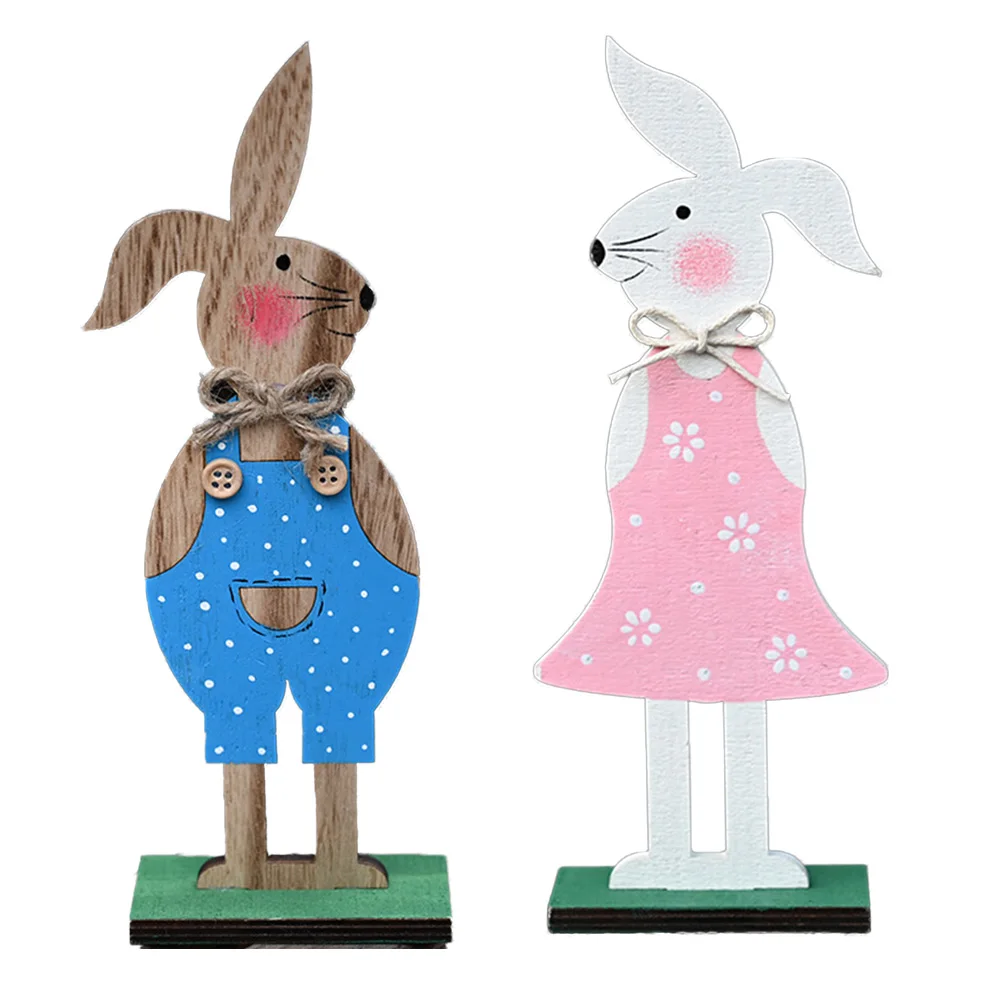 2020 пасхальное украшение дерево Пасхальный Кролик Лягушка сова с ленточным