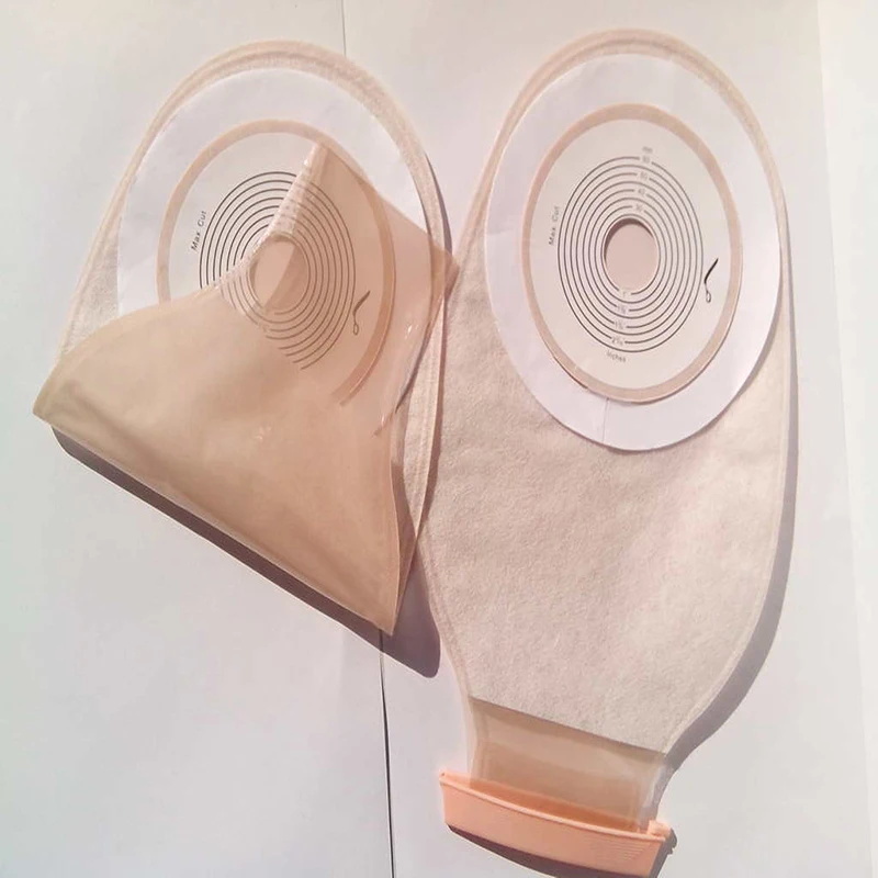 1 шт. одноразовый сливной мешок для стомы Фекалий|non-woven bag| |