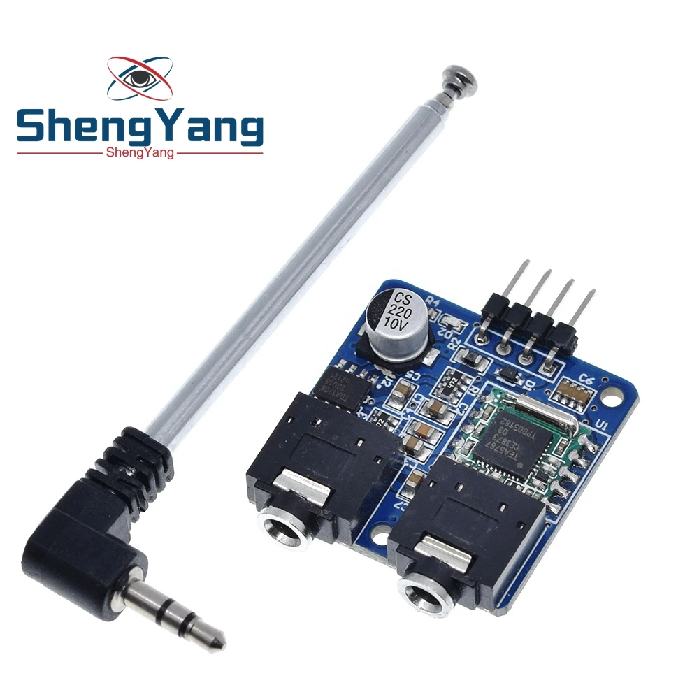 ShengYang TEA5767 FM стерео радиомодуль для Arduino 76 108 МГц с бесплатной кабельной