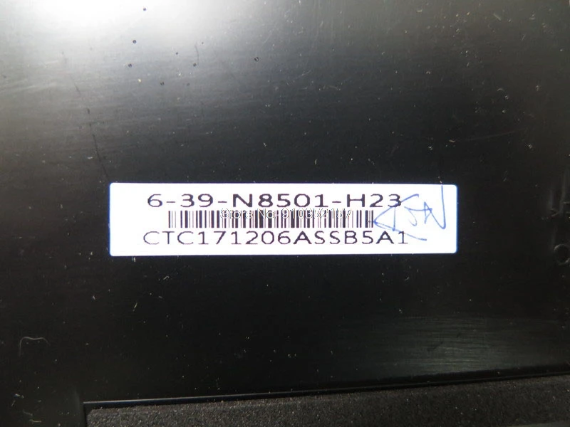 Jual Laptop Saber 15 LCD Penutup Atas Untuk Gigabyte Sabre 15 W8 15-K 15-G 6-39-N8501-H23 6-39-N85H1-022-G Penutup Belakang Hitam Baru