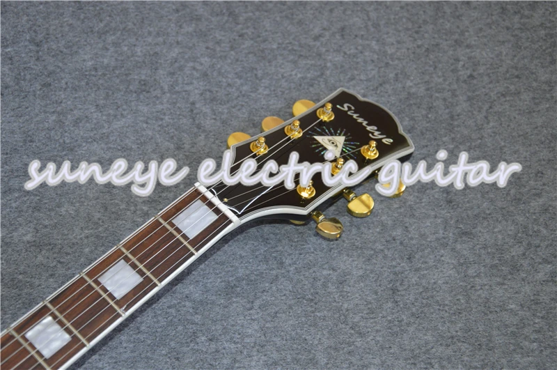Suneye Black Pickguard на заказ электрогитара в винтажном Sunburst гитара Бесплатная доставка |