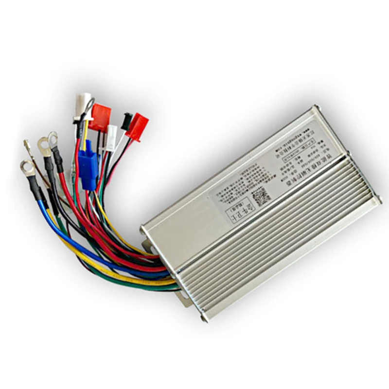 

48V 60V 1800W Lead-acid Lithium Battery Eelectric Bicycle BLDCM Controller High-level Brake Automatic Identification Controller