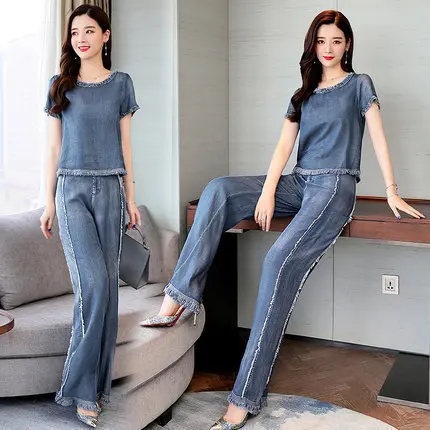 Комплект из двух предметов рубашка и топ новинка 2020 модные повседневные летние