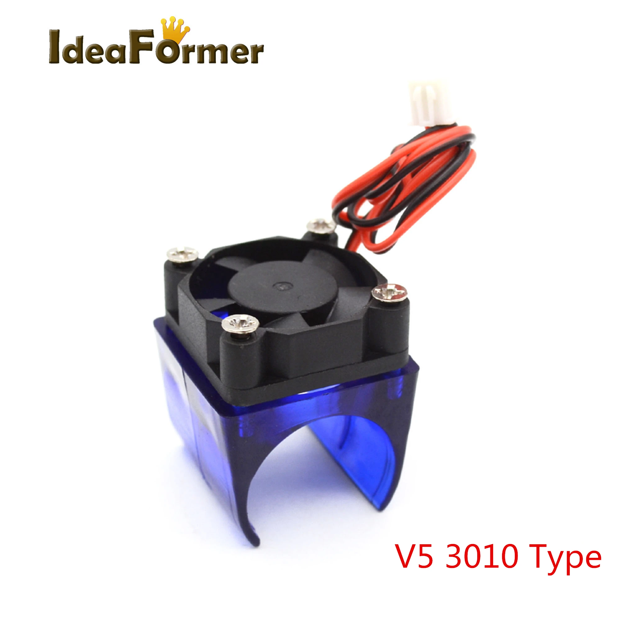 1 set V5 V6 J-head Assembled Kit Cooling Fan Radiator Cooler 3010 with Duct injection DC 12/24V hotend for 3D Printer Parts | Компьютеры и