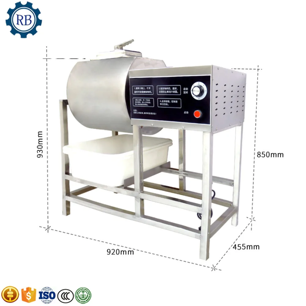 Professional Chicken marinating machine meat tumbler vacuum cucumbers marinated | Бытовая техника