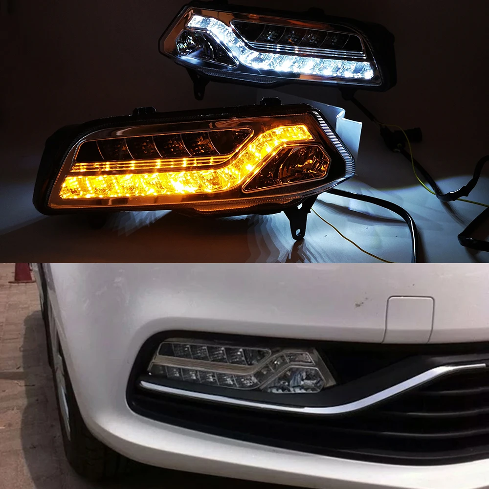 CSCSNL 1 пара дневные ходовые огни светильник для VW Защитные чехлы сидений сшитые