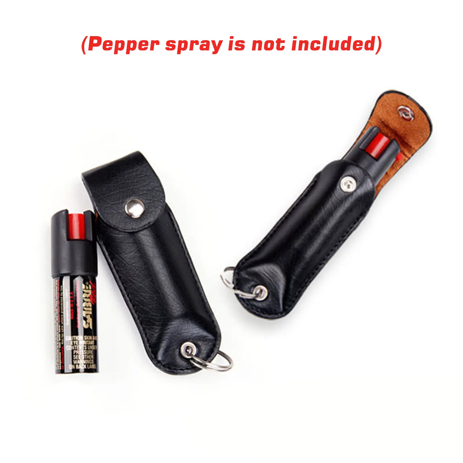 OC Pepper Spray Holder Pouch Leather Case For MK3 Canister | Outdoor Tools