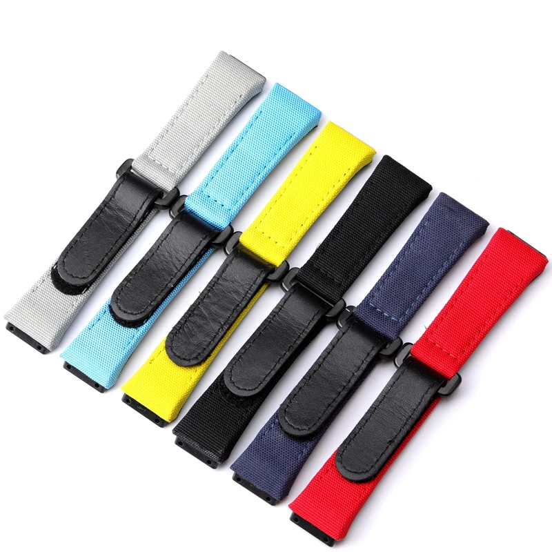 

Fiber nylon strap suitable for RM watches RM50/53 waterproof 25MM canvas men's bracelet