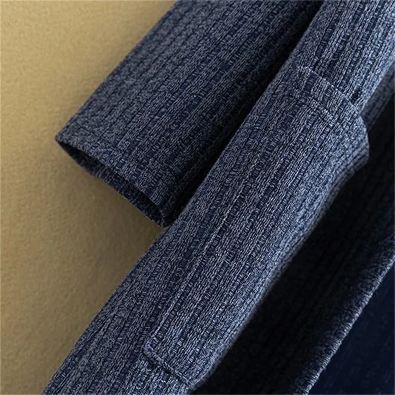 

Women2021 Spring Autumn Plus Size Long Over-The-Knee Cardigan Jacket Female New Loose-Fitting Shawl Outer Knit Sweater Coat A160