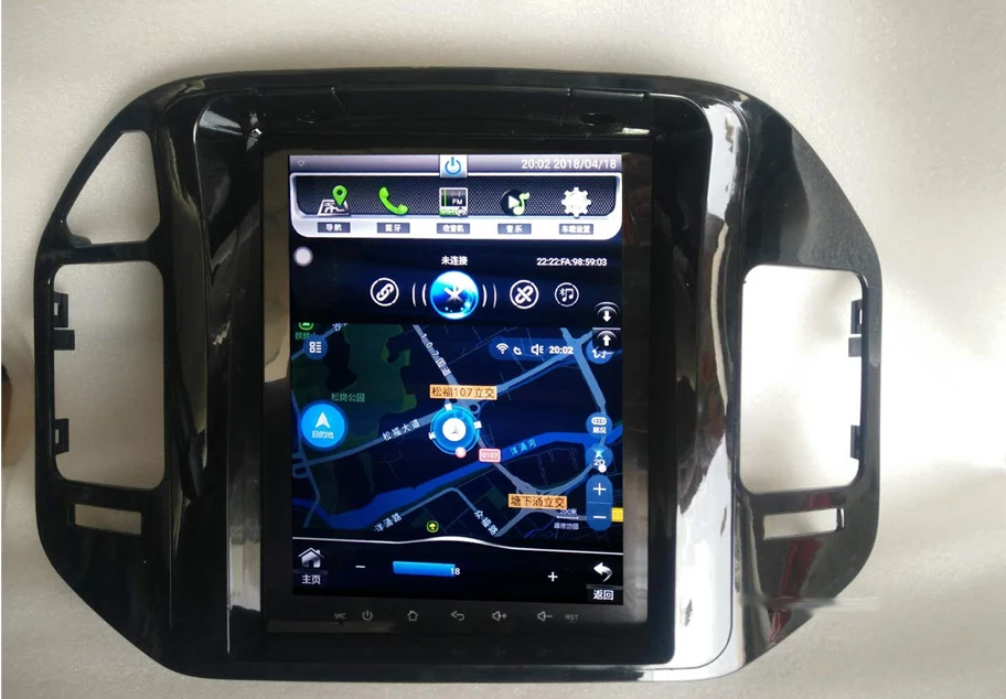 Liandlee Android для Mitsubishi Pajero V60 V68 V73 V77 1998~ 2006 Tesla стиль автомобильный экран Carplay BT gps Navi навигационная карта медиа