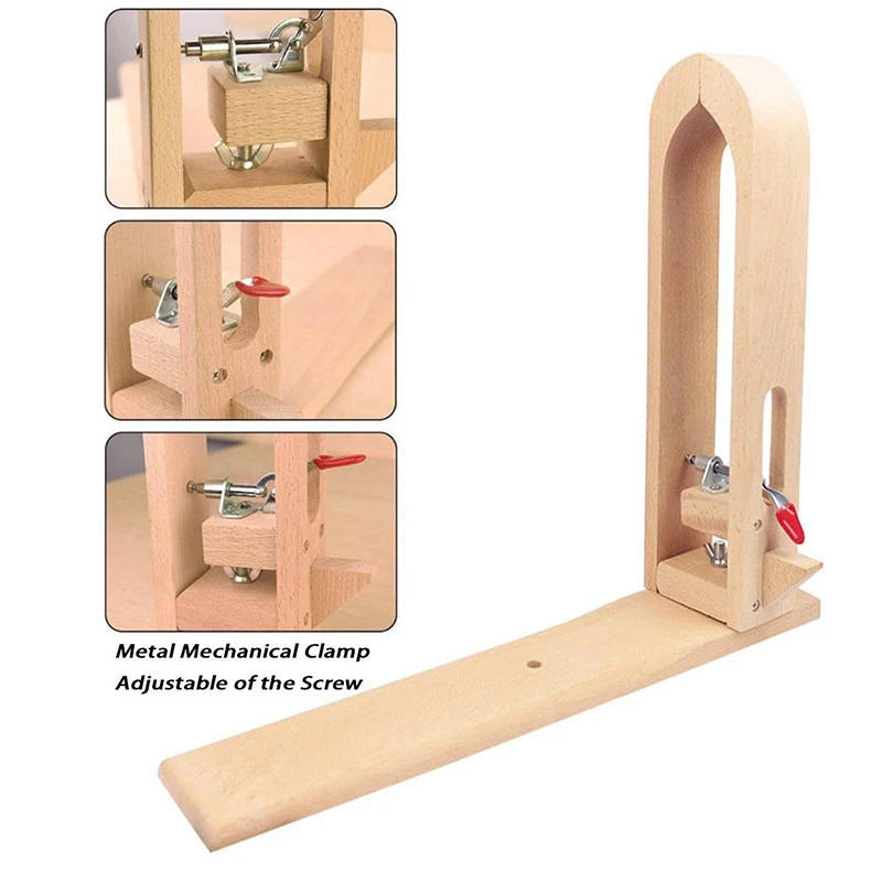 MIUSIE сшитые вручную деревянные зажимы для кожи сшивка фиксированные инструмент