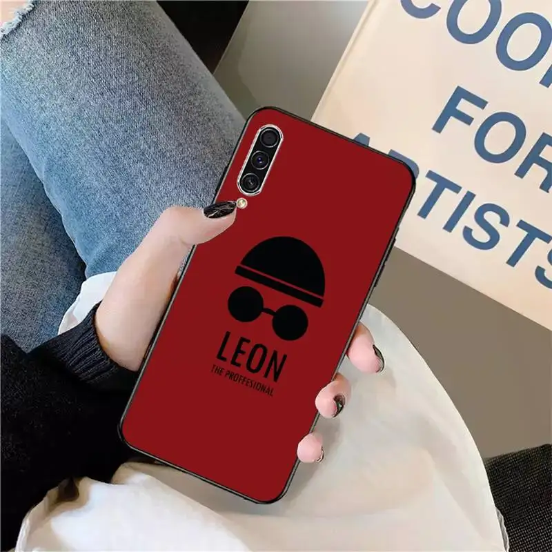 

Leon Matilda Natalie Portman Phone Case For Samsung galaxy S 9 10 20 A 10 21 30 31 40 50 51 71 s note 20 j 4 2018 plus