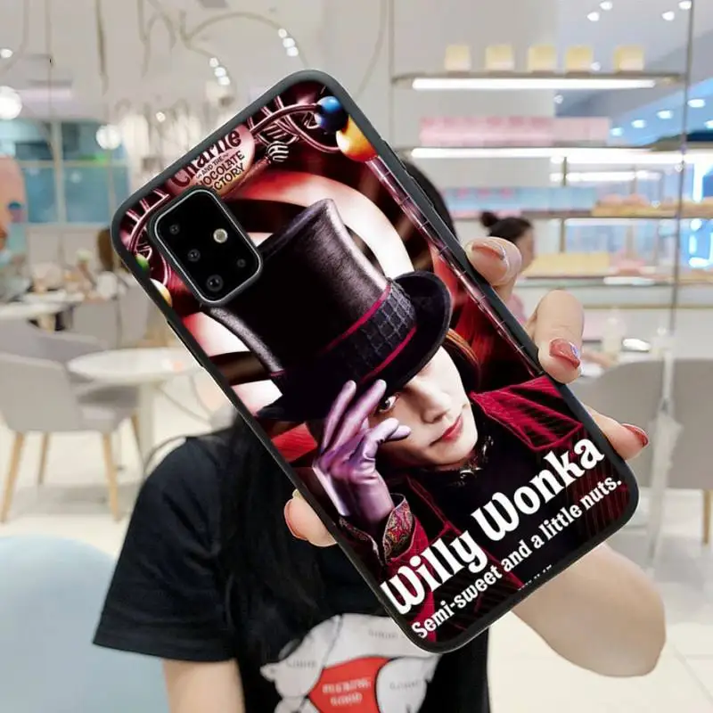 

ZFGHSHYQ Chocolate Factory Phone Case For Samsung S9 10 20Plus Note 7 8 9 10 10plus Pro J8 M30 31