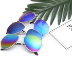 1 шт., солнцезащитные очки в металлической оправе