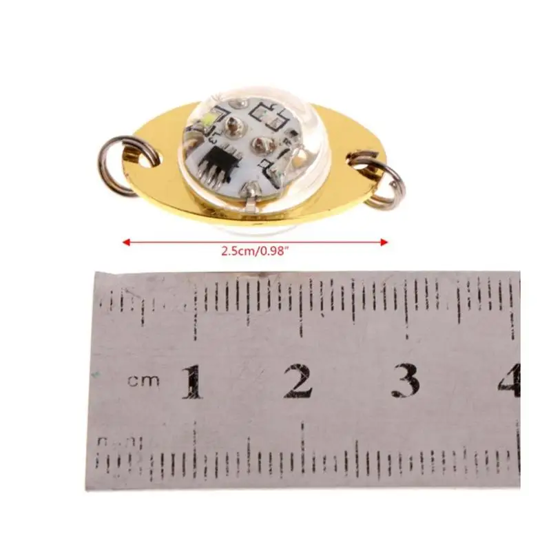 1 шт. Мини светодиодный водонепроницаемый светильник для рыбалки подводная ловля