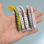 4 шт. джиггинг-Воблеры, рыболовная приманка 11,5 см 6,1 г, shad t-мягкая приманка с хвостом, искусственные силиконовые приманки, басовые рыболовные снасти для ловли щуки Vobler