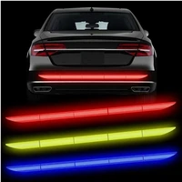 5 pcsset car tail reflective sticker safety anti collision warning protective trunk decoration