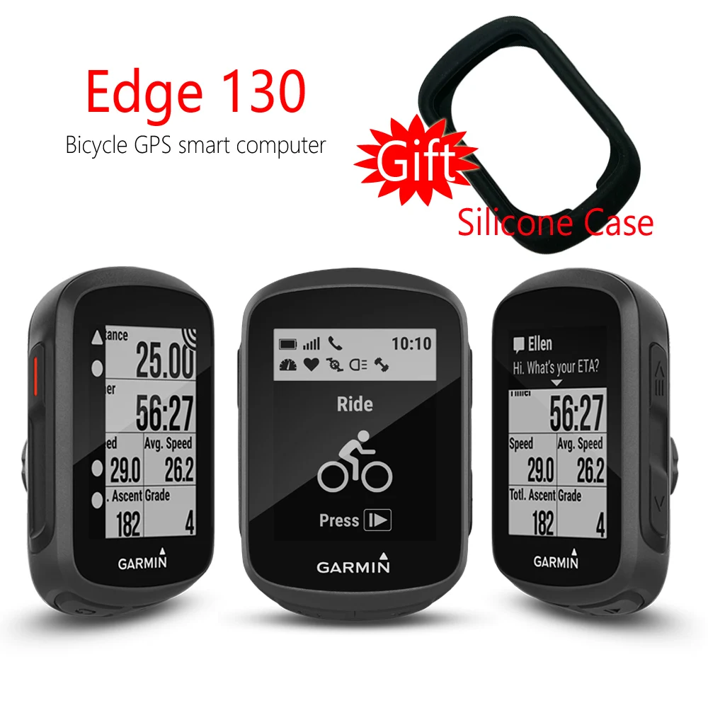 Велосипедный GPS компьютер GARMIN EDGE 130 беспроводной водонепроницаемый Спидометр ANT +