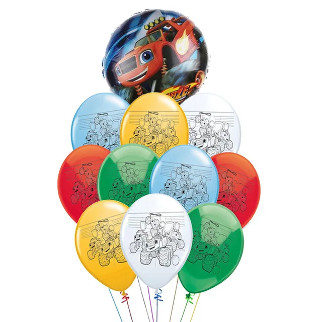 11 шт. вспыш и чудо машинки автомобильную тему игры День рождения украшения