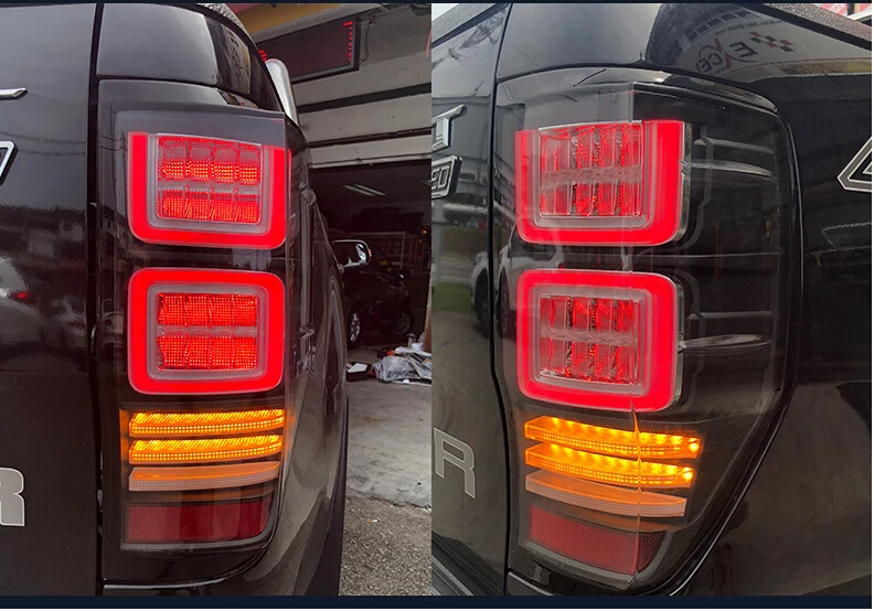 Новый дизайн модифицированный задний фонарь в сборе LED RANGER для ford 2012 2017|Фара авто