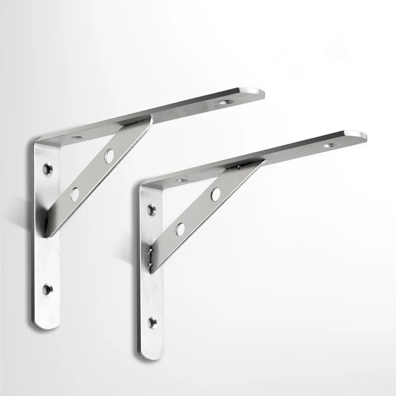 Треугольный угловой кронштейн тяжелая опора настенный для настольной полки |