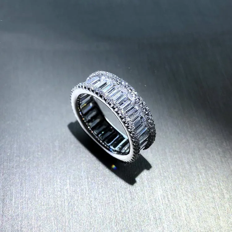 

High Quality Real S925 Finger Rings Female Fashion Accessories Ring Fashion Jewelry Lovers Women Girl Gifts