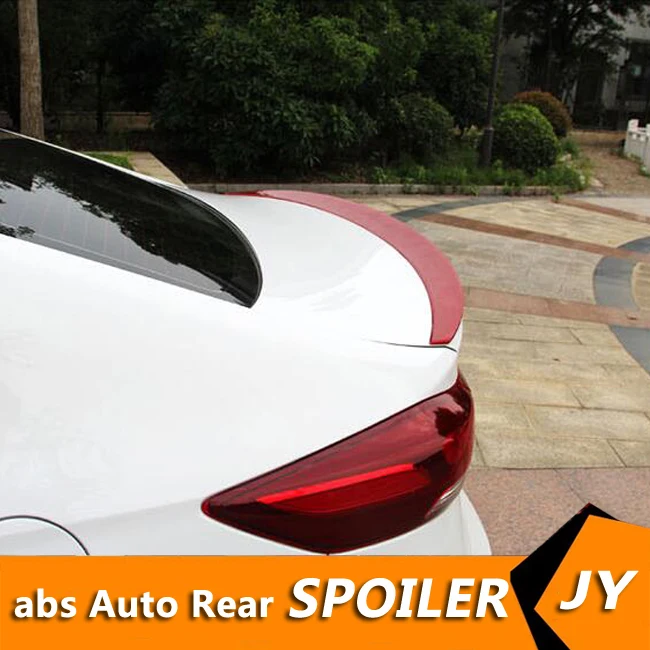 

For Elantra Spoiler 2016-2019 For Hyundai Elantra Spoiler TF High Quality ABS Material Car Rear Wing Primer Color Rear Spoiler