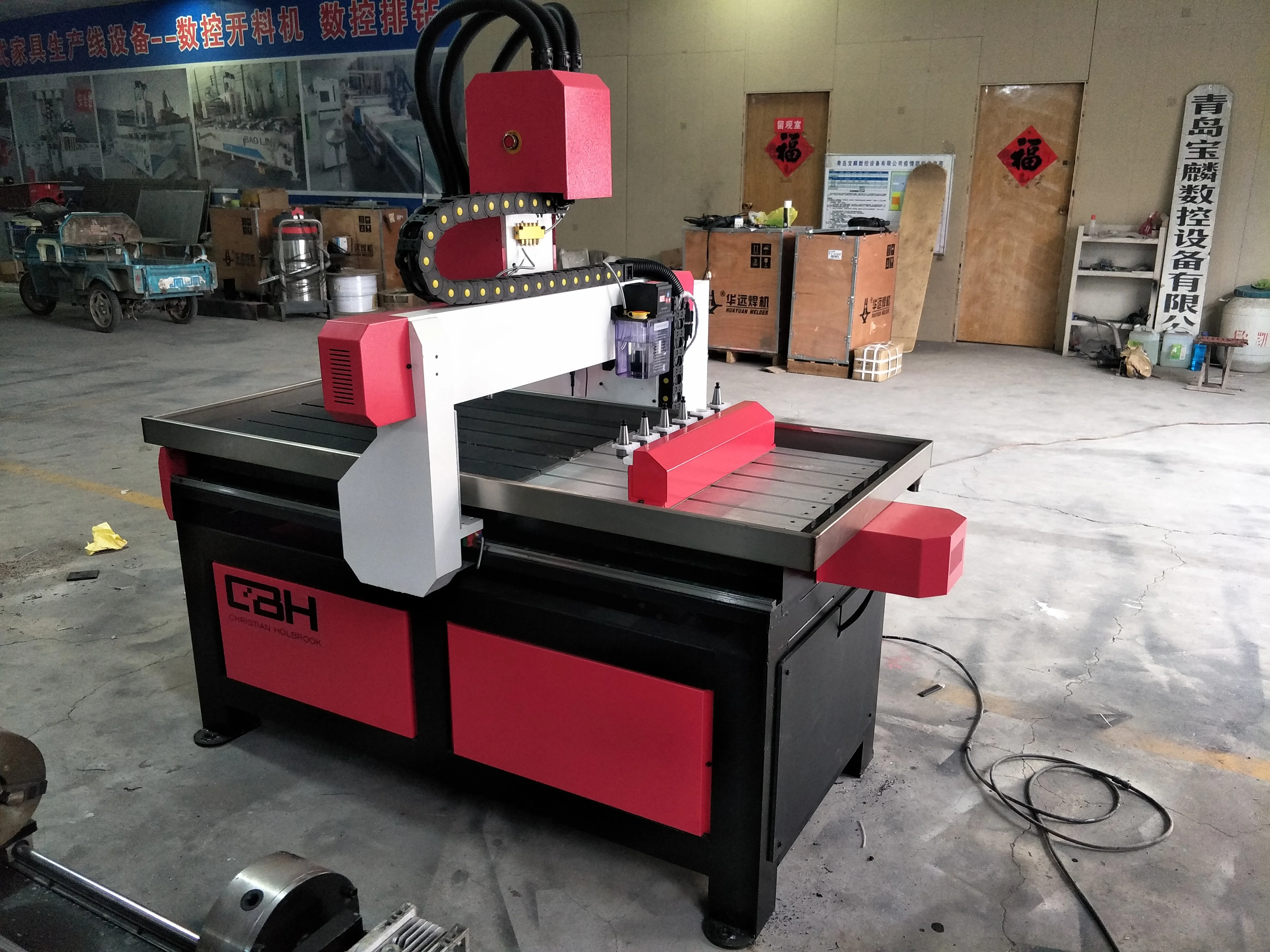 Mini advertising wood cnc router 6090 3 axis 4 milling machine with 2.2kw 3kw vacuum table dust collector from china | Инструменты