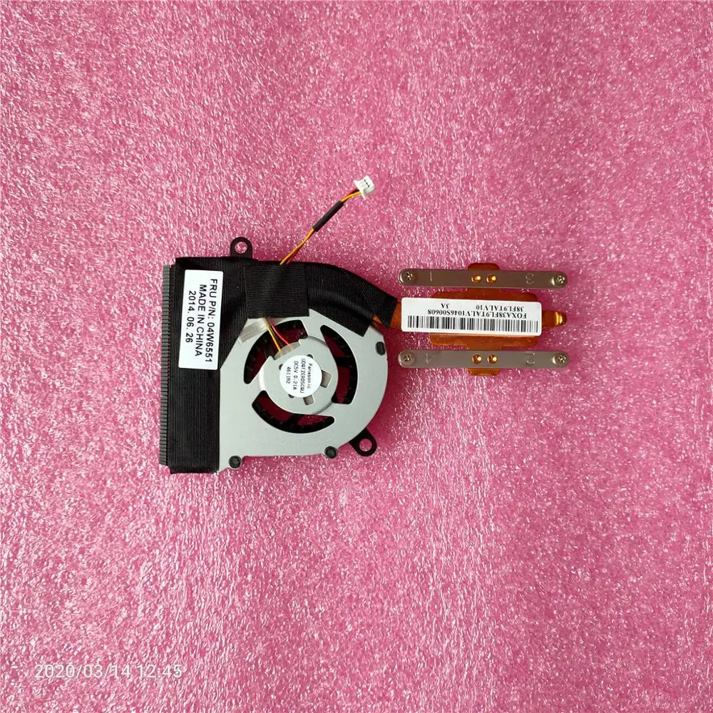Кулер для процессора Lenovo ThinkPad E120 E125 E130 E135 E145 04W2215 04W6551 04W6857 04W6858|cooler cooling|cooler cooling fanfan