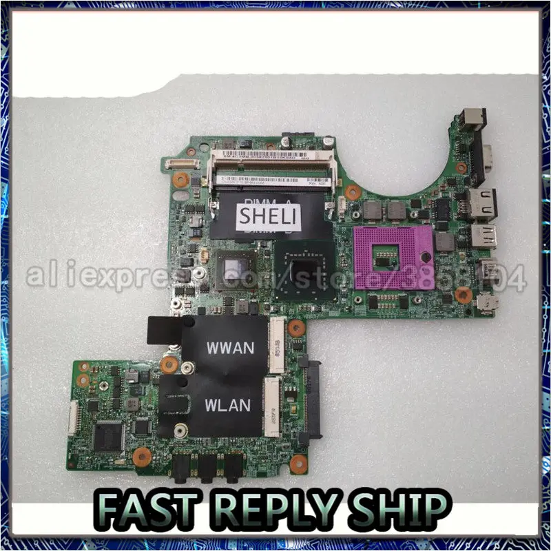 

SHELI For Dell M1330 1330 Motherboard with G86-631-A2 Video Card PU073 0K984J K984J 0D057FCX062 P083J D057F 100% tested