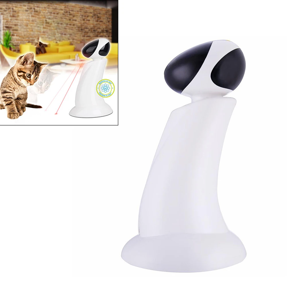 

Smart Cat LED Toy Interactive Teasing Pet Funny Toy Multi-Angle Cat Exercise Training Entertaining Toy