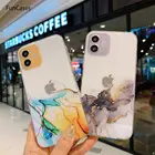 Мраморные чехлы с точным отверстием для сотового Apple iPhone 12, защитный чехол для Apple iPhone capinha 12 Pro, мягкий
