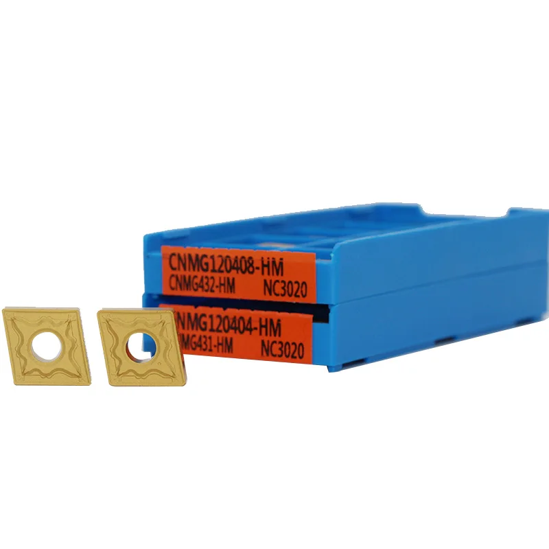 10 шт. CNMG120404 HS PC9030 твердосплавные вставки CNMG 120408 HM лезвие из нержавеющей стали резак токарный станок с ЧПУ внешний токарный инструмент
