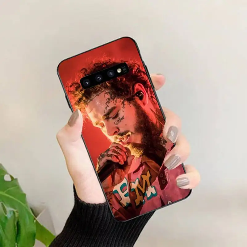Художественный чехол Yinuoda Post Malone для телефона Samsung S 4 6 7 5 8 9 10 20 plus lite edge S10 5G |