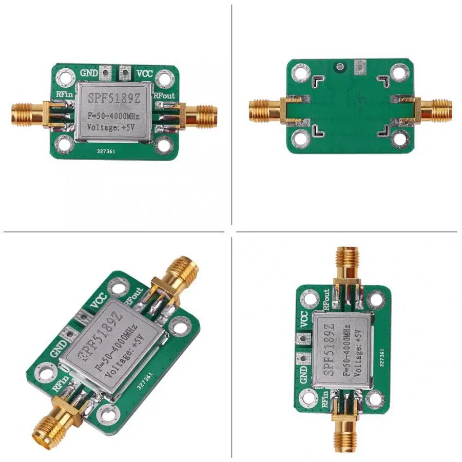 LNA 50 4000 МГц SPF5189 Радиочастотный усилитель приемник сигнала для FM HF VHF / UHF Ham