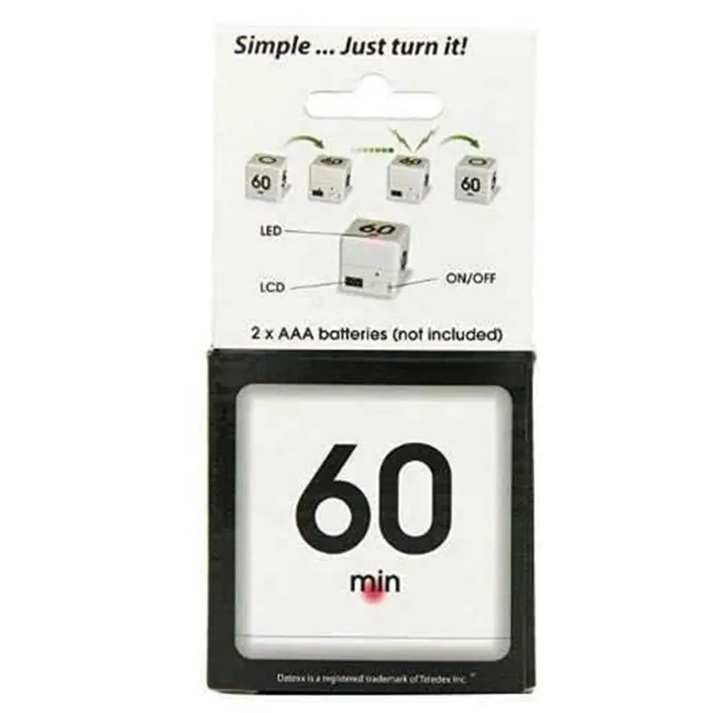 

Candy Color Yoga Workout Timer Cube Kitchen Timer Combo Children Time Management