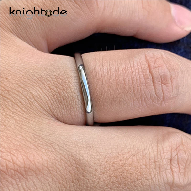 High Quality Tungsten Carbide Ring Wedding Engagement Ring For Men Women Domed Band Polished Shiny Comfort Fit 8/6/4/2mm images - 6