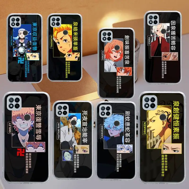 

anime Tokyo Revengers Phone Case Transparent for Xiaomi redmi note 8 9 10 11 t lite pro ultra mix 4 k40