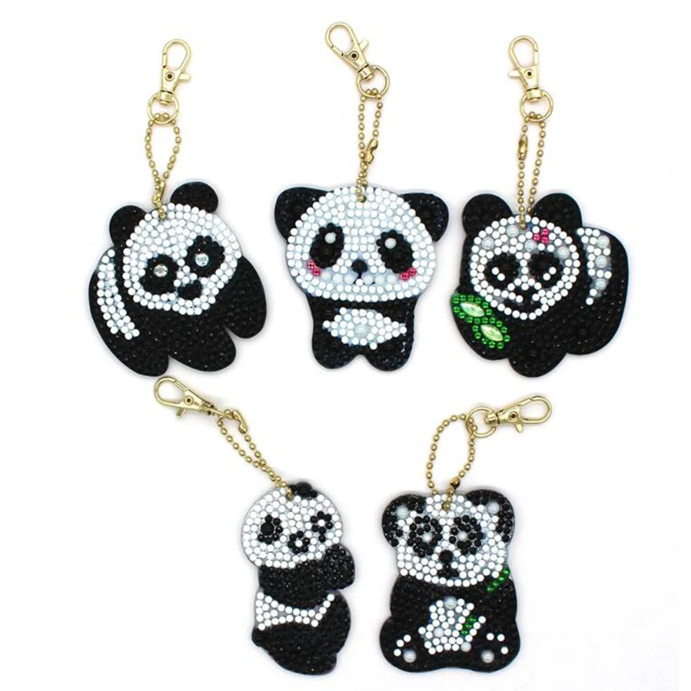 Брелок для ключей с алмазной живописью 5d сделай сам рождественского подарка в