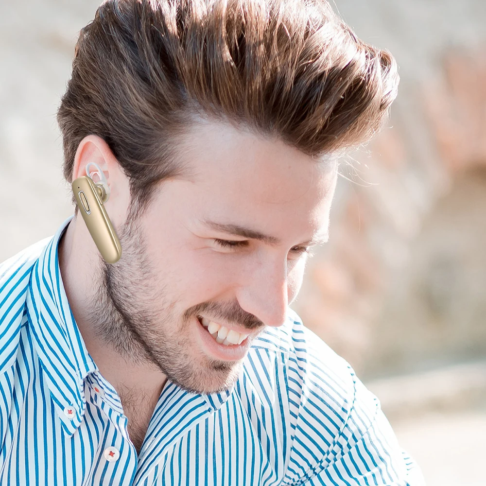 Беспроводные мини наушники KEBIDU с Bluetooth Спортивная гарнитура микрофоном V4.1 для