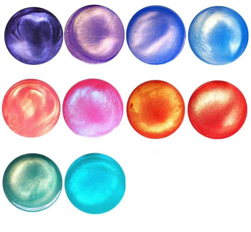 Цветной пигмент перламутровый хамелеон порошок для самостоятельного