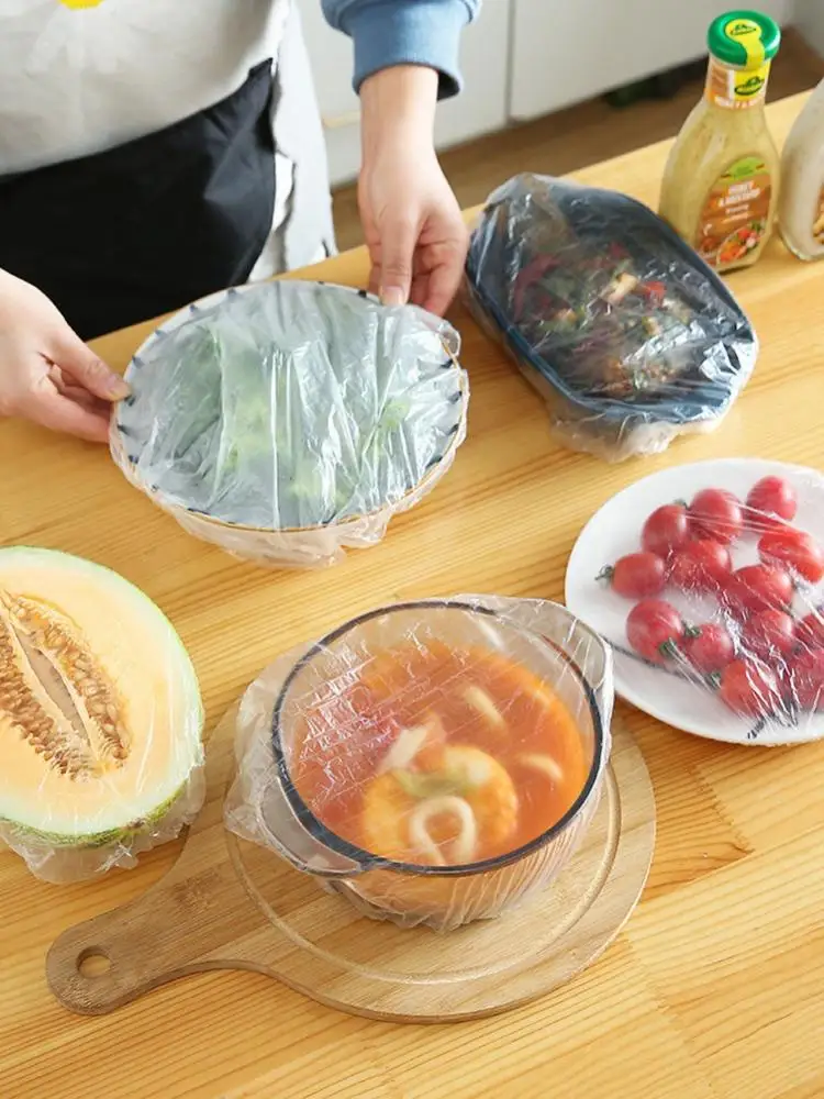 

Пищевая пищевая пленка, многоразовая прочная крышка для хранения фруктов в холодильнике, пылезащитные кухонные принадлежности