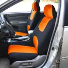 Чехол для переднего сиденья автомобиля, универсальный, дышащий, мягкий, теплый, комплект из 2 предметов
