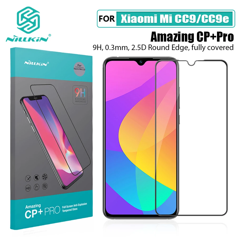 Для Xiaomi Mi CC9E CC9 9E A3 стекло NILLKIN Amazing 9H Защита экрана для 9 Lite закаленное | Мобильные